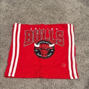 Chicago Bulls Women's Red Crop Tube Top
